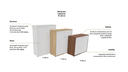 Buronomic sliding door cabinet