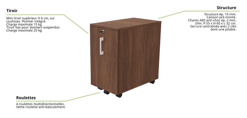 Buronomic Pedestal SLIM