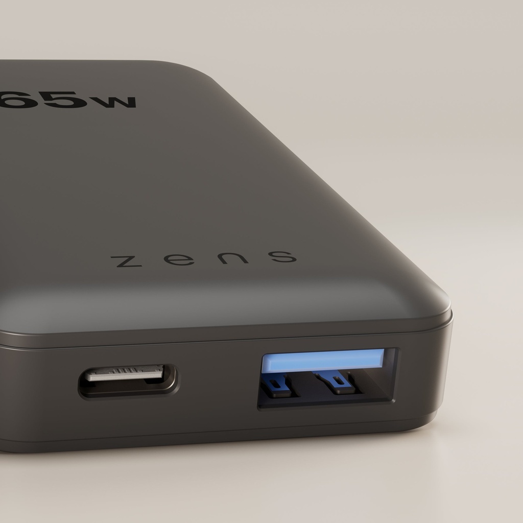 Zens flat USB-C Power Adapter | 65W