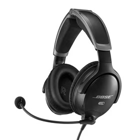 Bose A30 Aviation Headset 857641-3120, Bluetooth - Dual Plug (PJ), Straight Cable