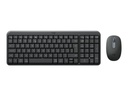 Logitech MK250 - QWERTY - Keyboard and mouse set
